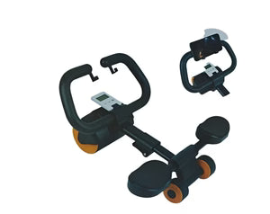 Abdomen Wheel with Mobile Holder – Core Workout Trainer (Try 30 days For Free)