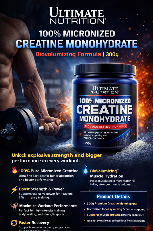 Ultimate Nutrition – 100% Micronized Creatine Monohydrate (Original)